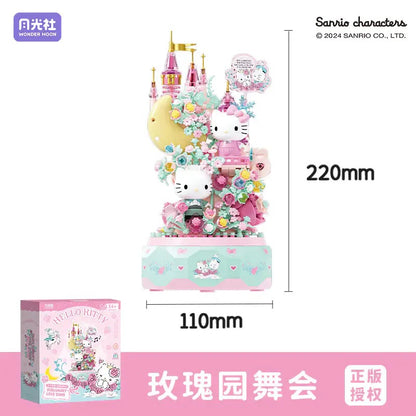 Sanrio Moonlit Melody Music Box & Building Blocks Set