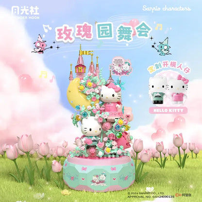 Sanrio Moonlit Melody Music Box & Building Blocks Set
