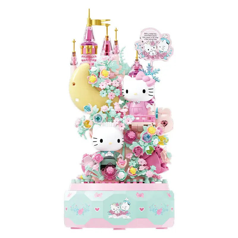 Sanrio Moonlit Melody Music Box & Building Blocks Set