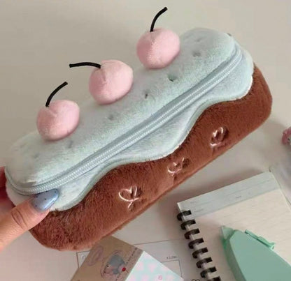 Cherry Chocolate Cake Pencil Case