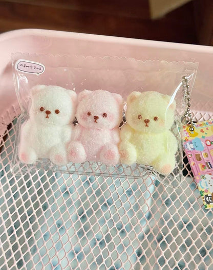 Lina Bears Squishy Keychains