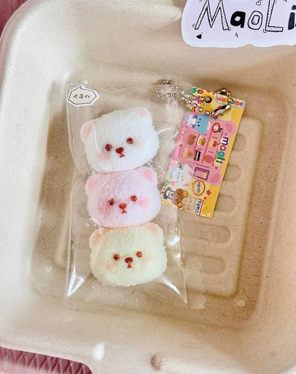 Lina Bears Squishy Keychains