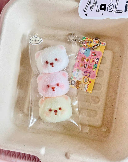 Lina Bears Squishy Keychains