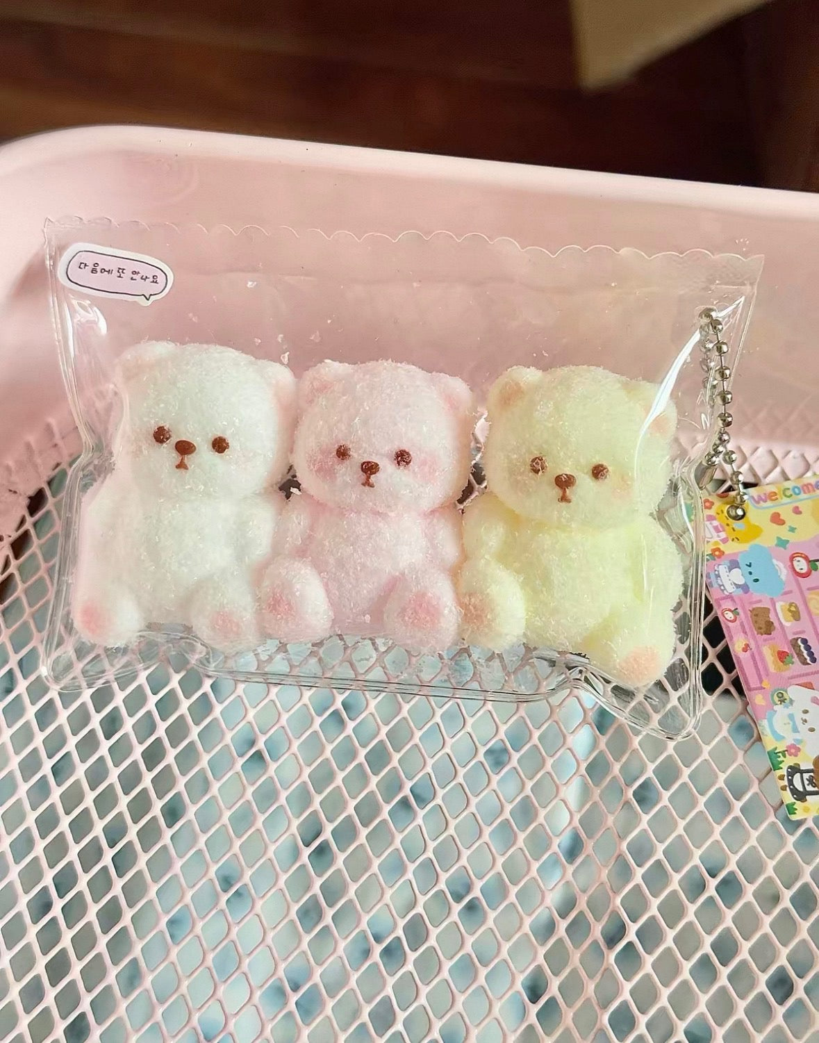 Lina Bears Squishy Keychains