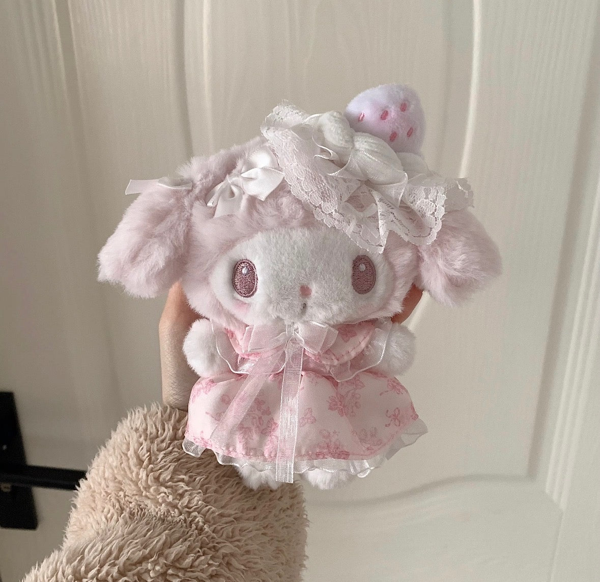 Sanrio My Melody Official Snow White Strawberry Plush Collection