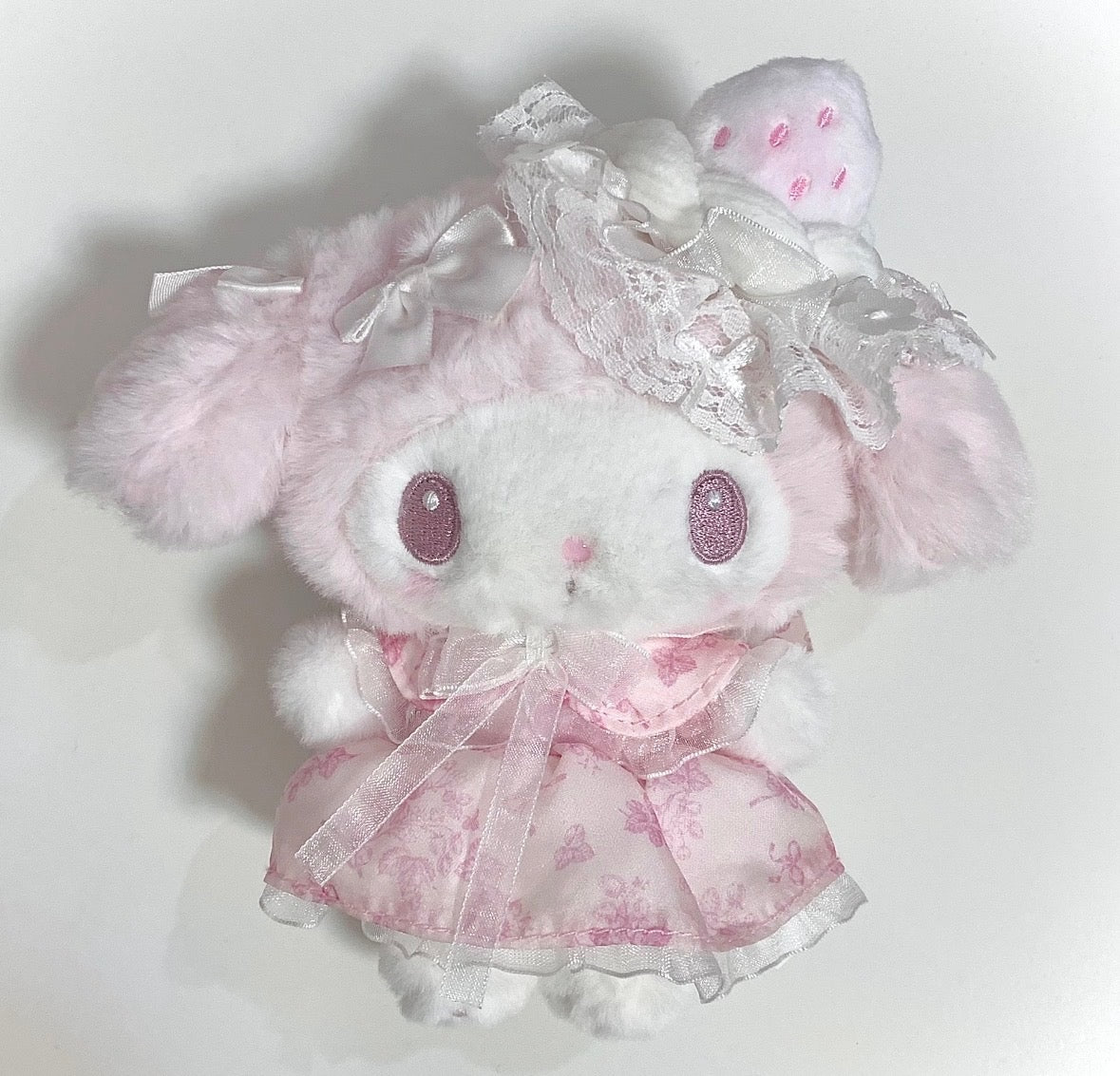 Sanrio My Melody Official Snow White Strawberry Plush Collection