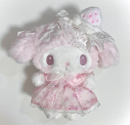 Sanrio My Melody Official Snow White Strawberry Plush Collection
