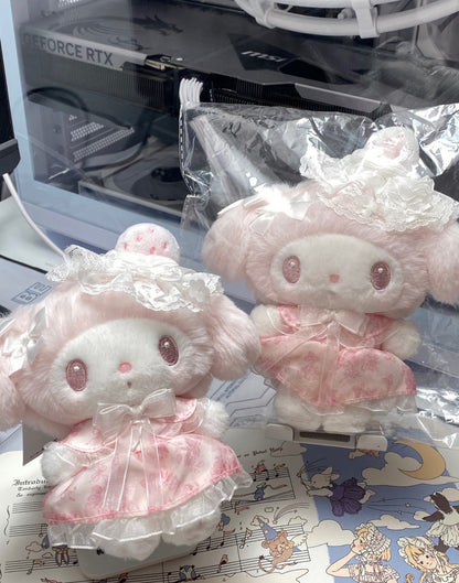 Sanrio My Melody Official Snow White Strawberry Plush Collection
