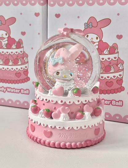 My Melody Mini Snow Globe