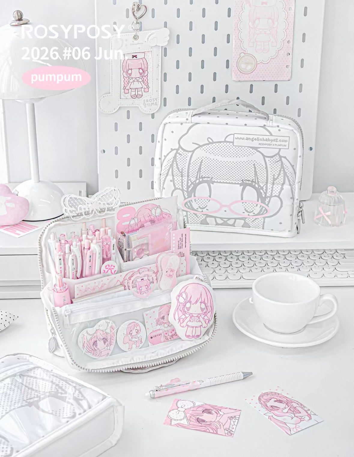 RosyPosy Pumpum Collection Boxy Pouch