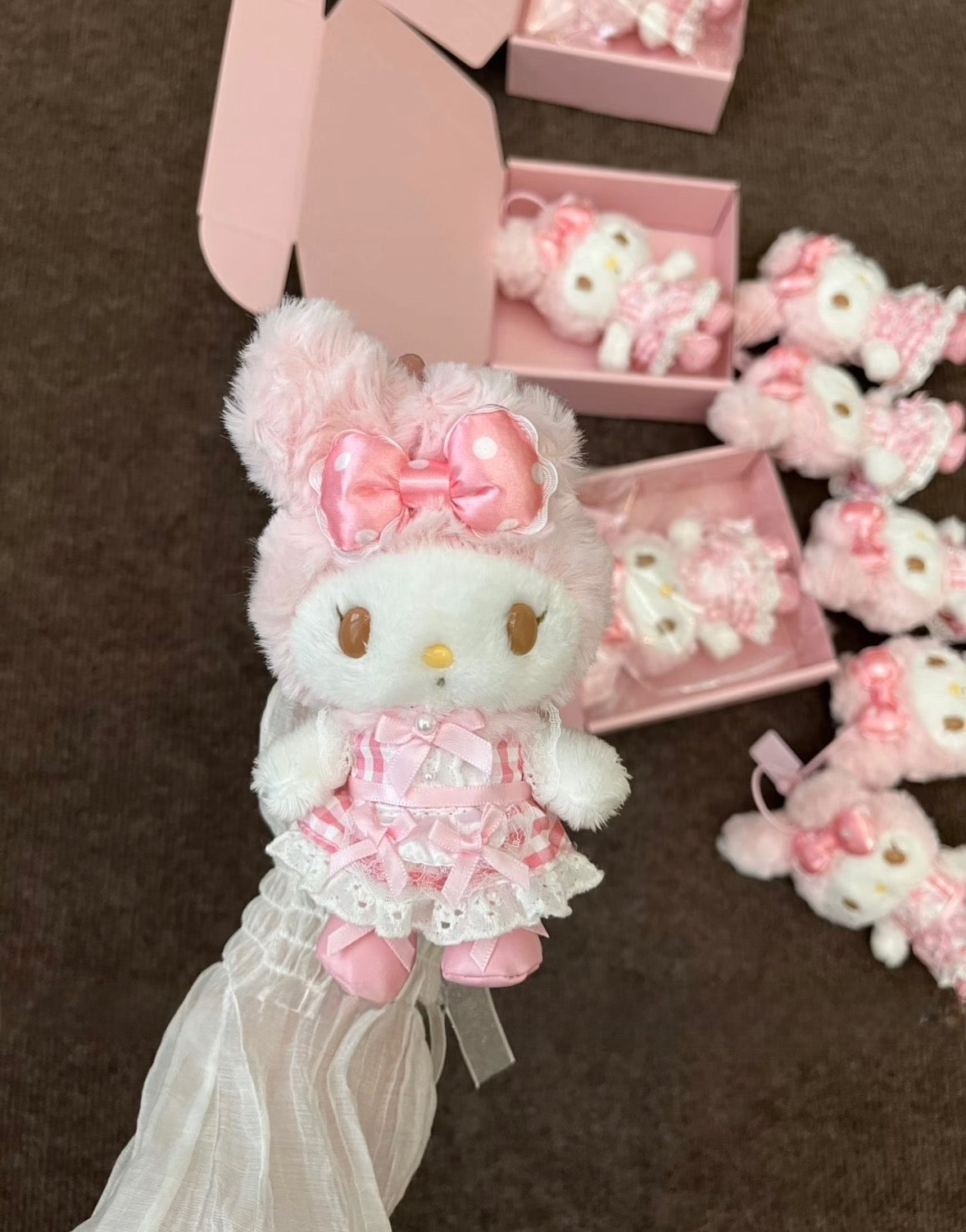 Pink Bow & Pearls My Melody Plush