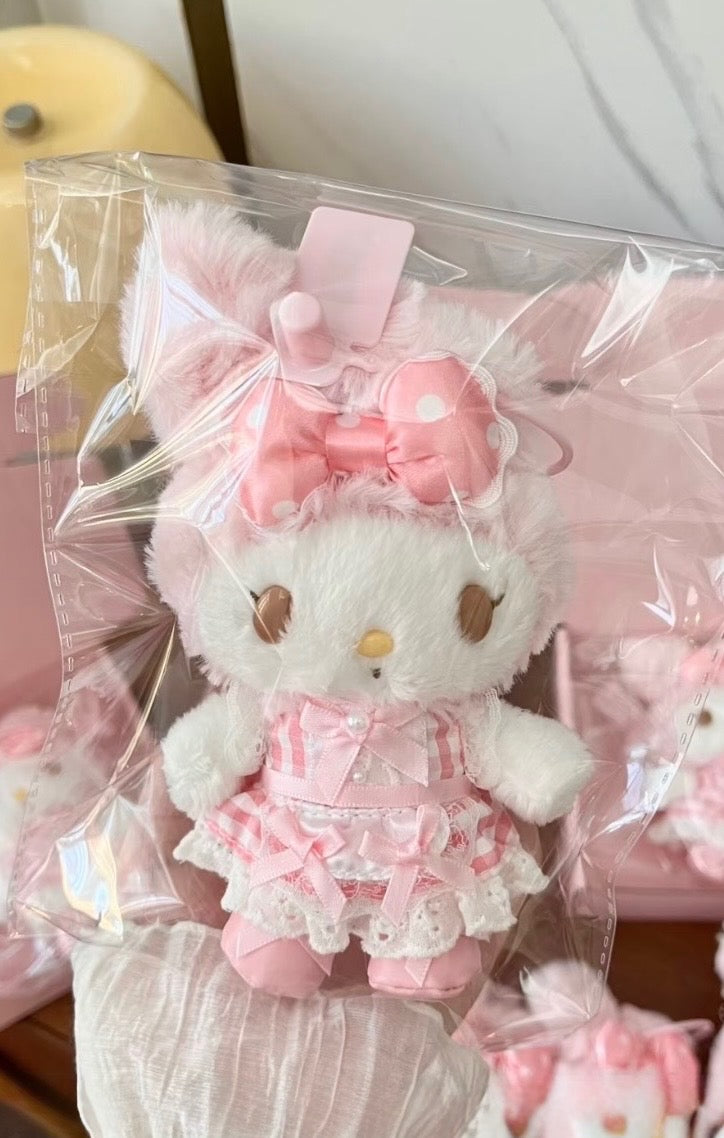Pink Bow & Pearls My Melody Plush