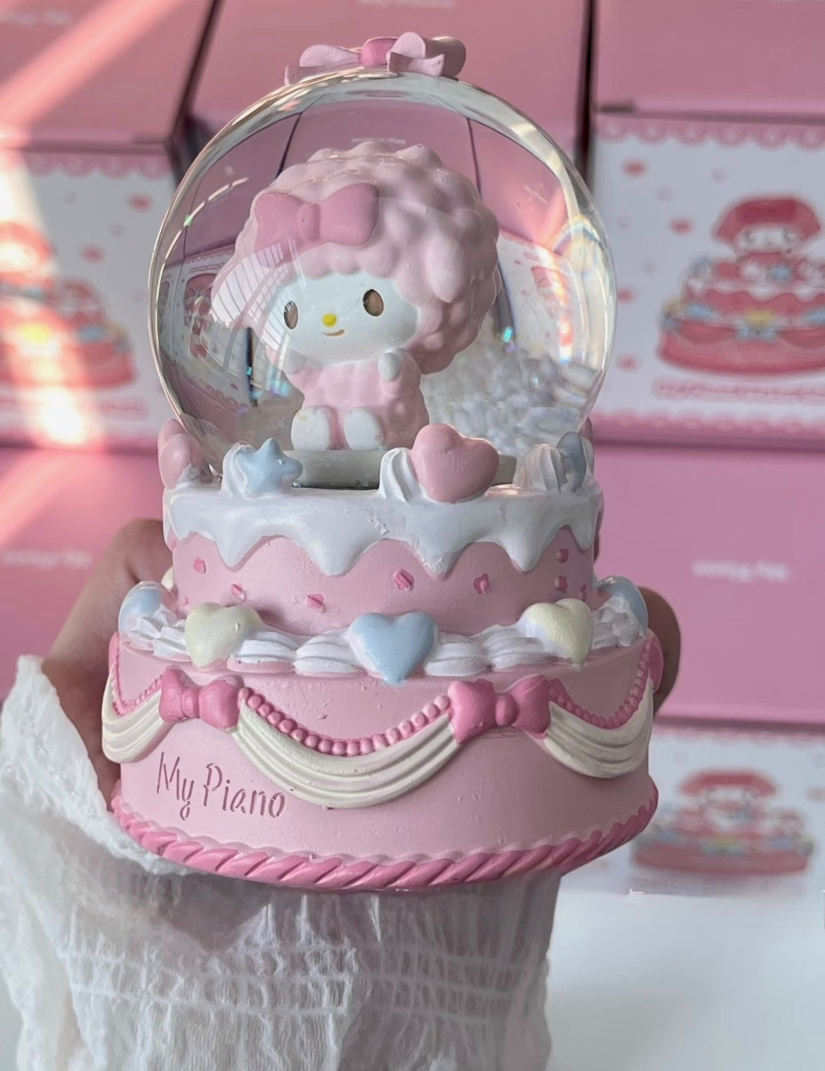 My Sweet Piano Mini Snow Globe (Candy Ver.)