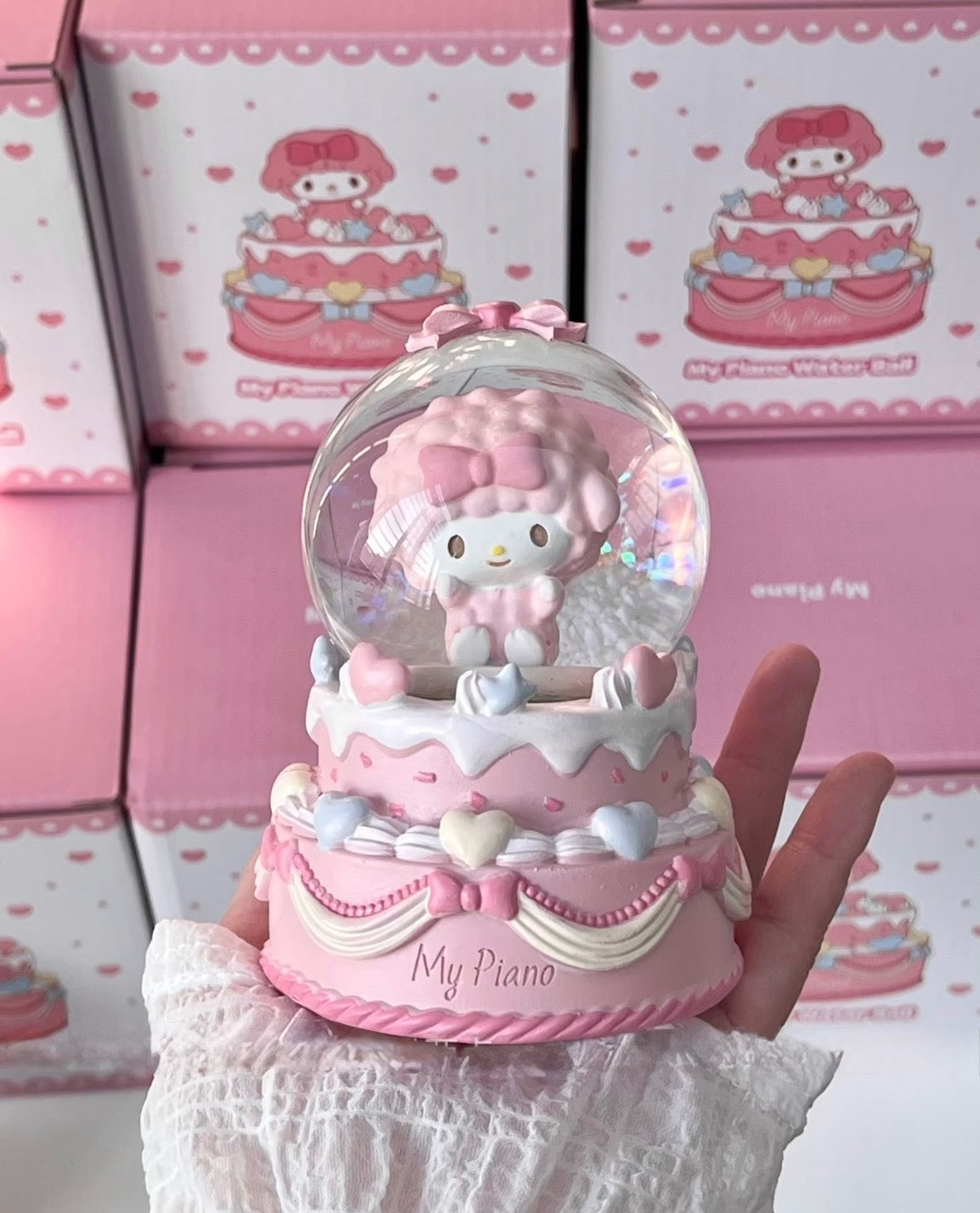 My Sweet Piano Mini Snow Globe (Candy Ver.)
