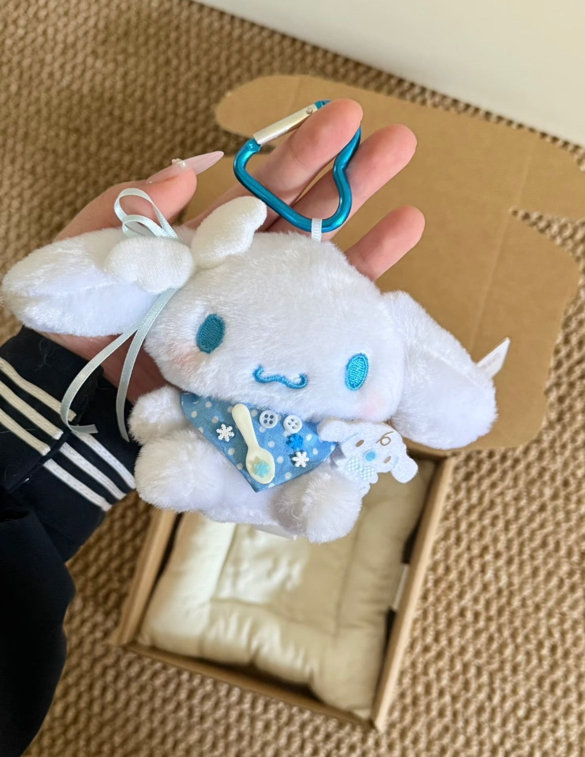 Sanrio Dinner Time Cinnamoroll Plush Pendant