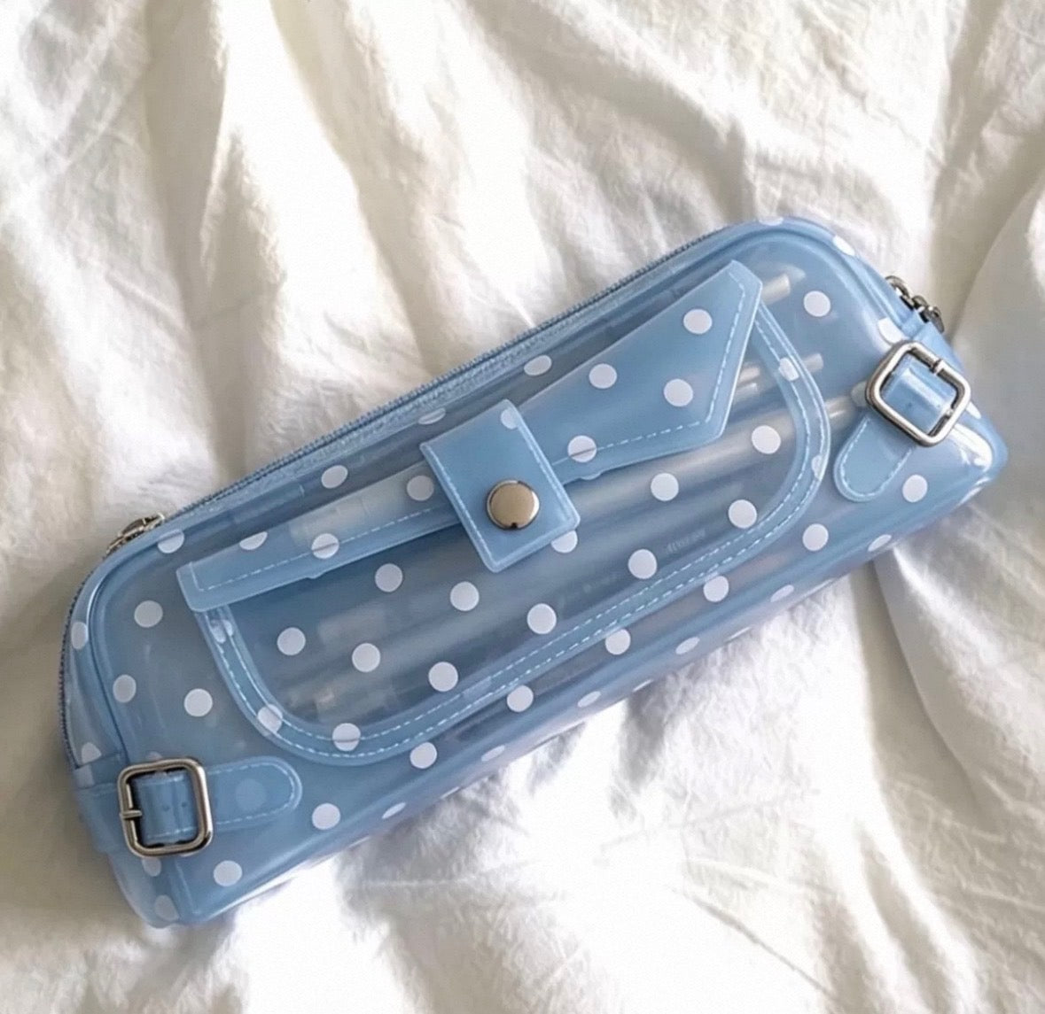 Jelly Polka Dots Pencil Case