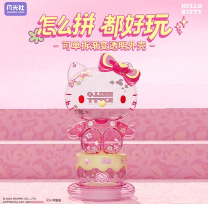 Hello Kitty Red Apple Flower Garden Building Blocks Set