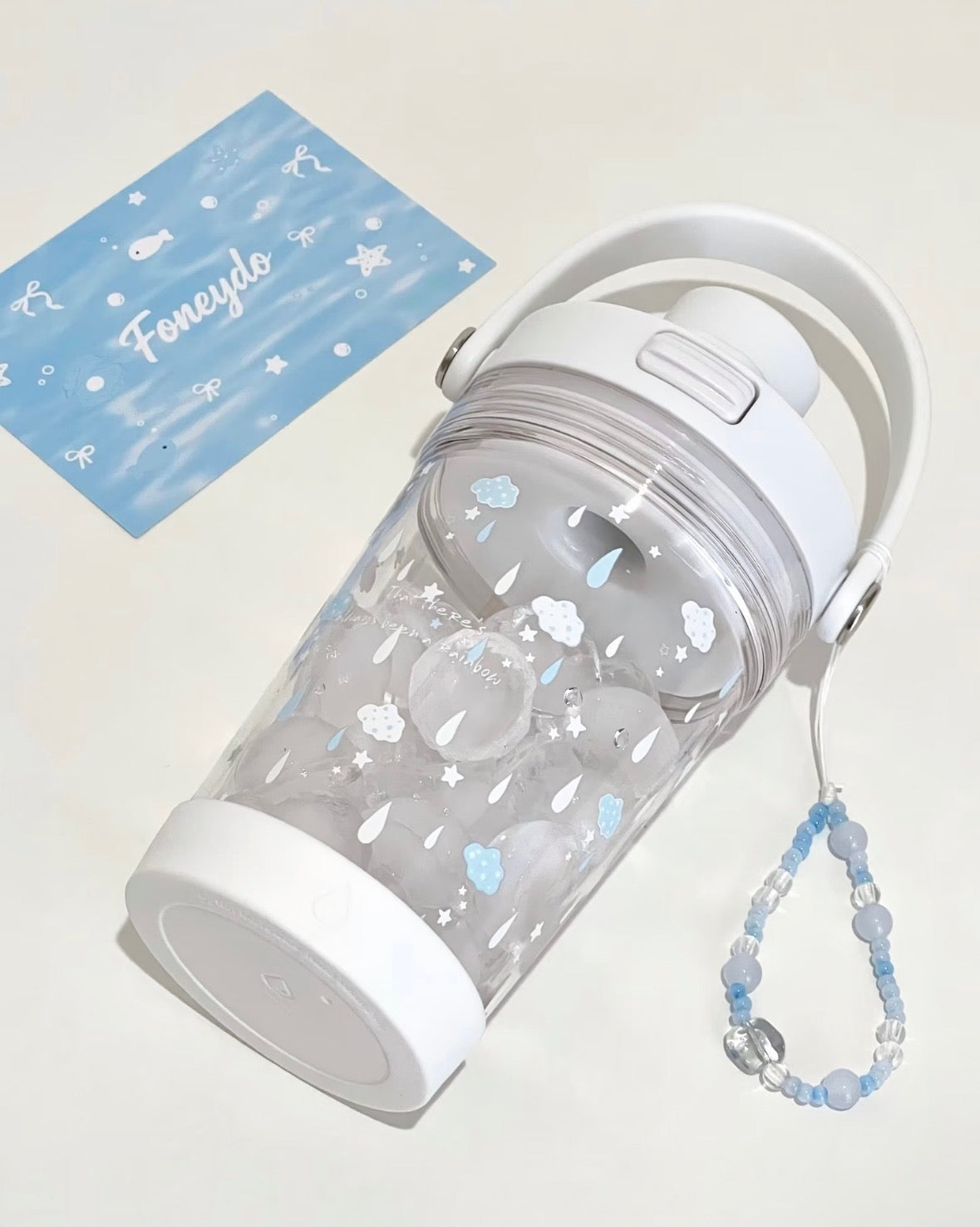 Fudongju Original Tritan Raindrop Water Bottle