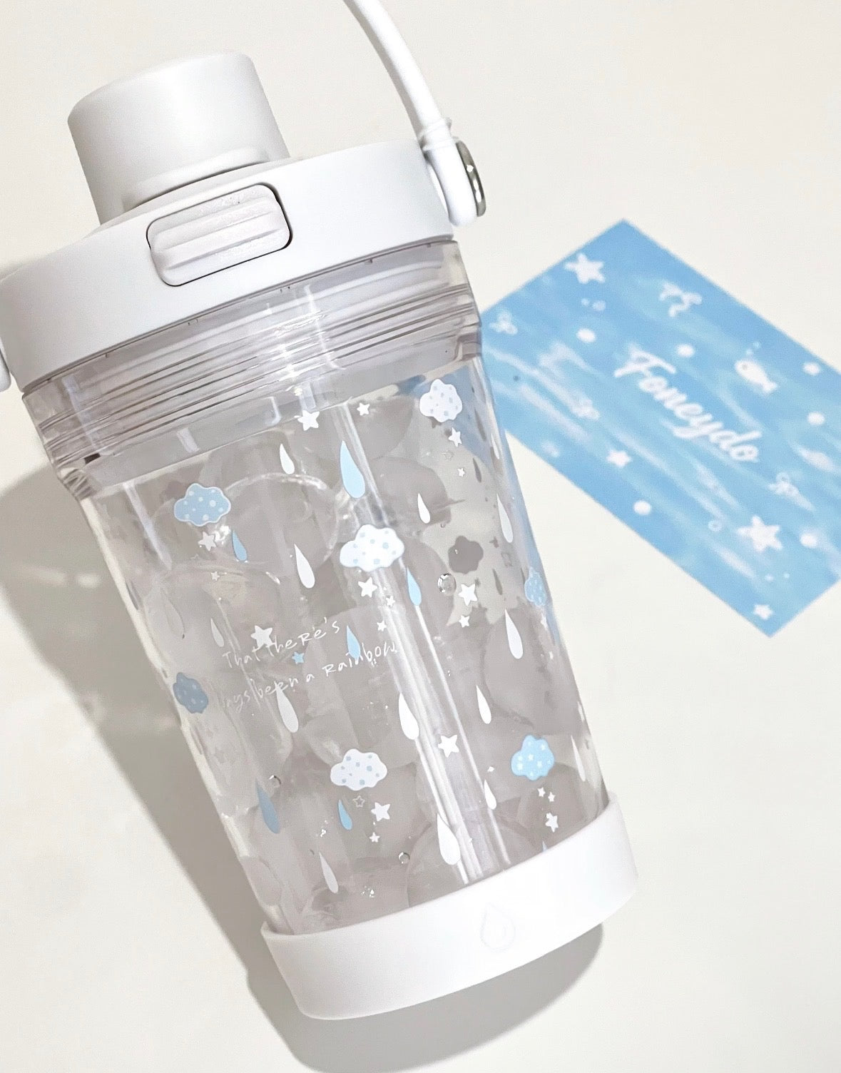 Fudongju Original Tritan Raindrop Water Bottle