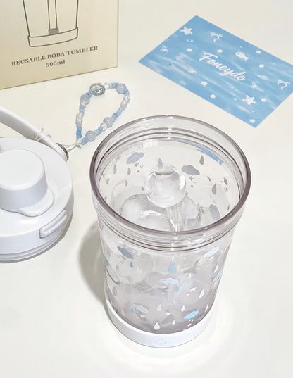 Fudongju Original Tritan Raindrop Water Bottle