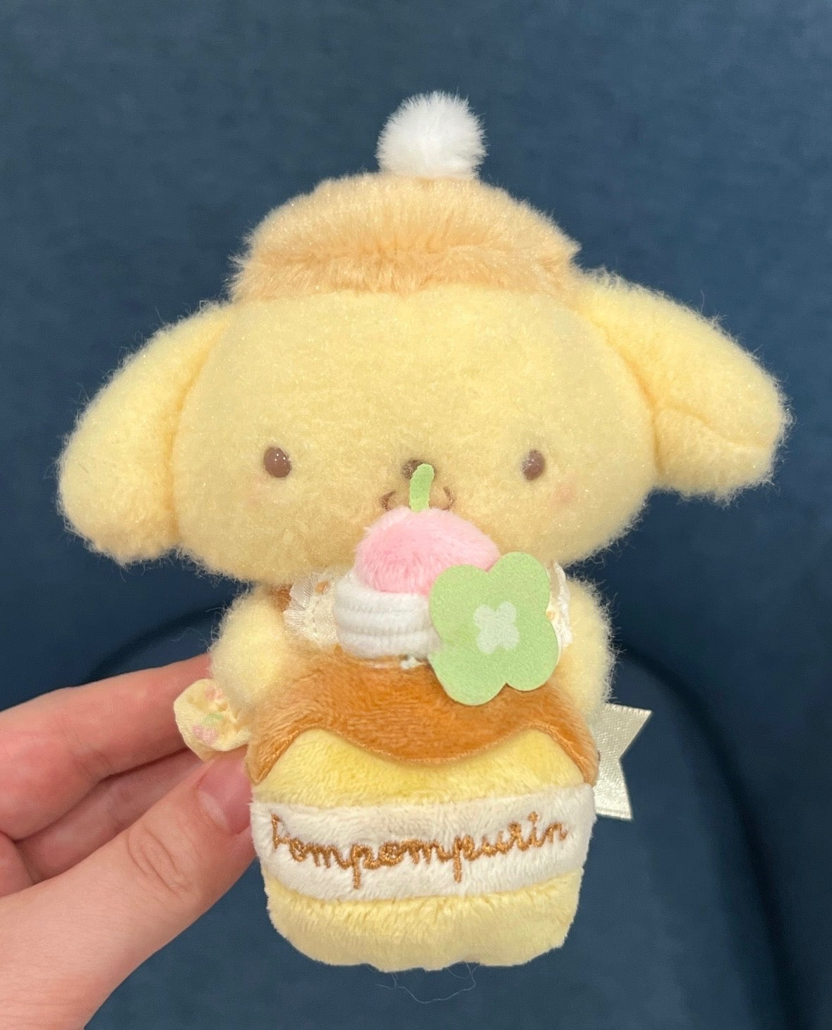 Pompompurin Official 30th Anniversary Honey Pudding Cake Mini Plush