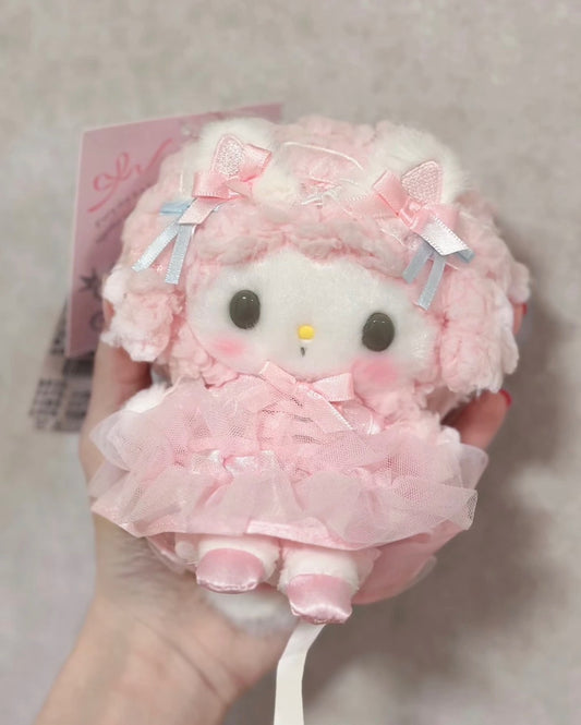 My Sweet Piano Sanrio Original White Cat Ballerina Plush