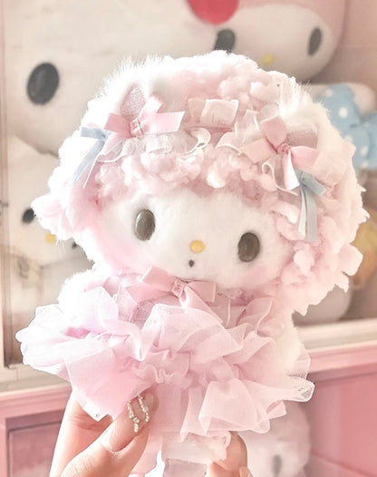 My Sweet Piano Sanrio Original White Cat Ballerina Plush