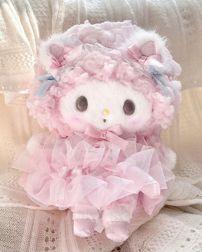 My Sweet Piano Sanrio Original White Cat Ballerina Plush