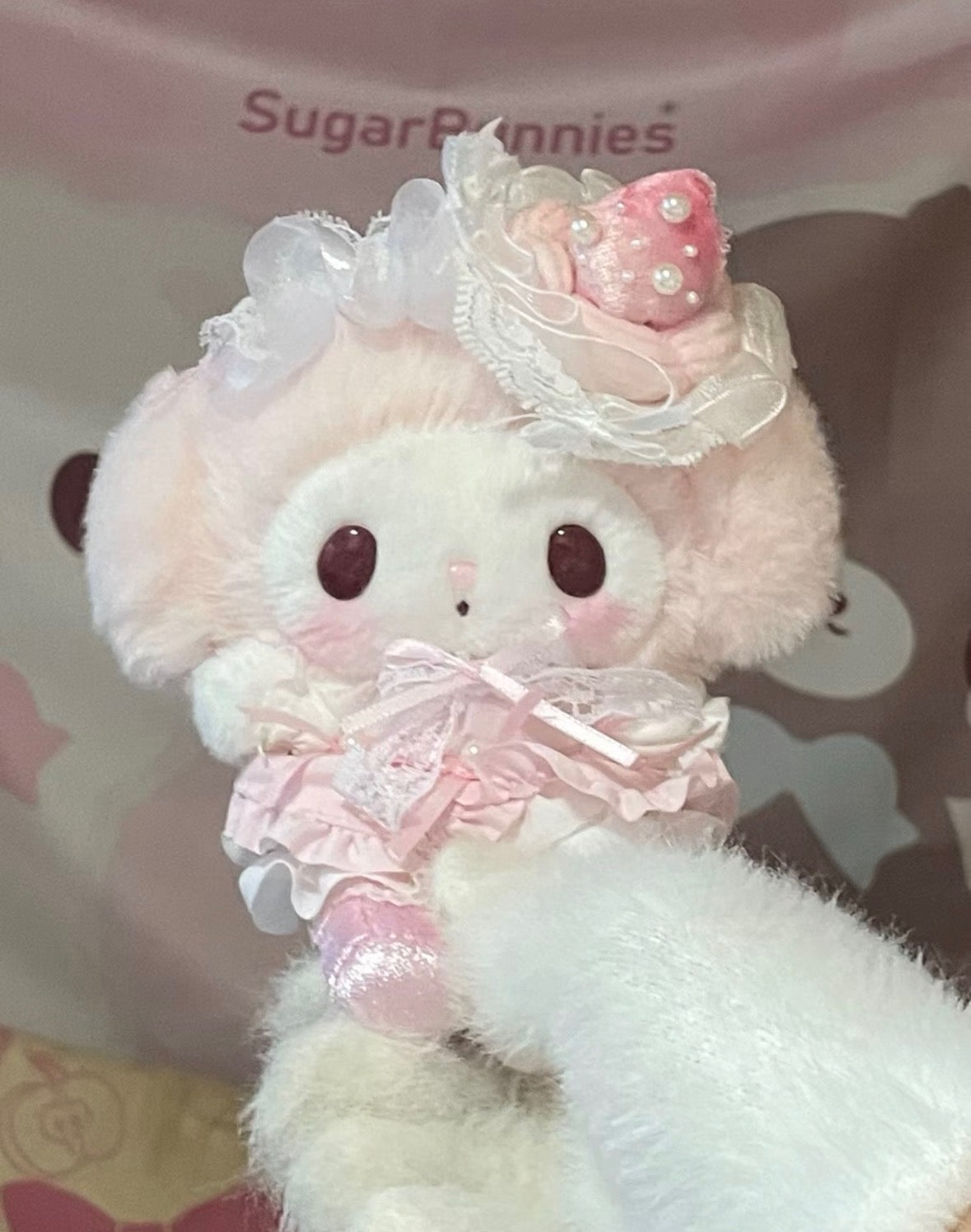 Anniversary Special Pink Strawberry My Melody Handmade Plush