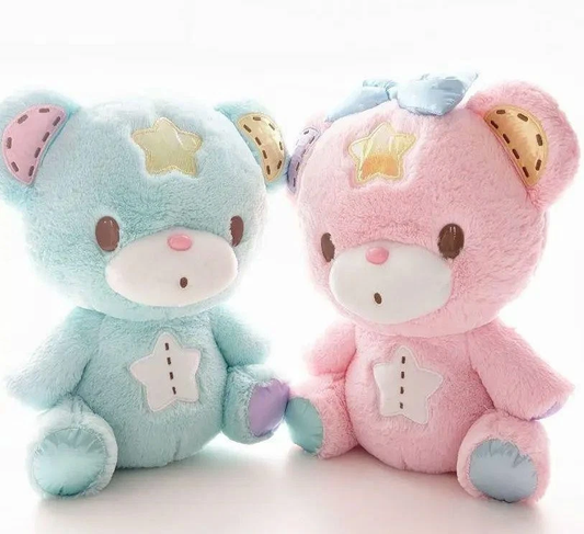 RARE Little Twin Stars Universe (Kiki and Lala) Puff & Poff Bears 2019 Special Holiday Season - RollyBerry