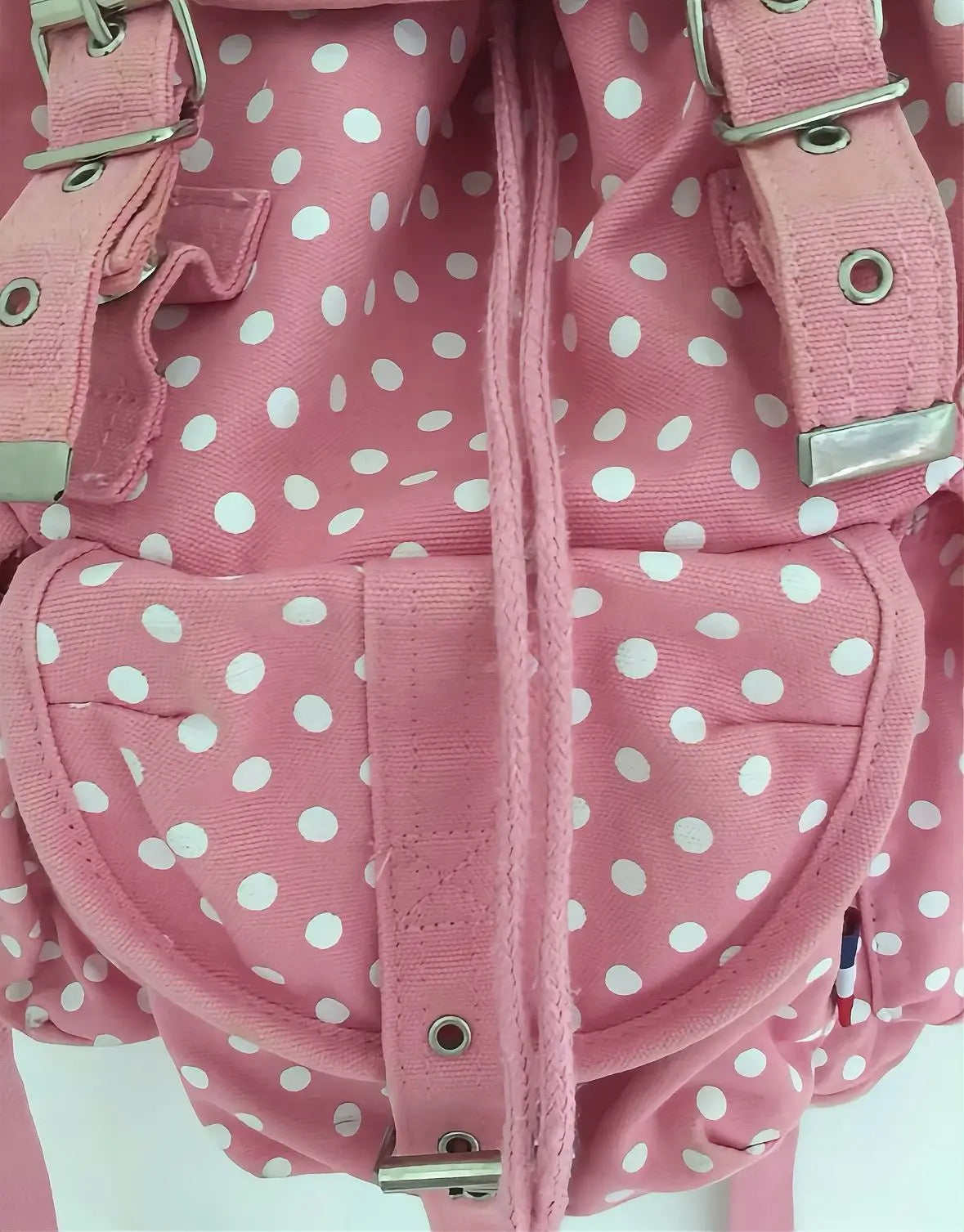 Pink Polka Dots Backpack RARE colourway