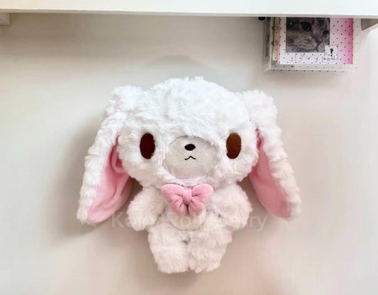 Bowy Snow-White Shirousa Sugarbunny Handmade Plush.