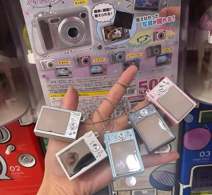 Photo Frame Digital Camera Gashapon Keychain