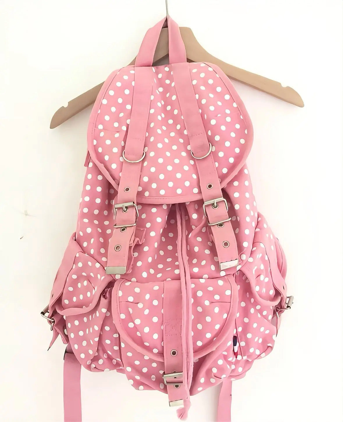 Pink Polka Dots Backpack RARE colourway