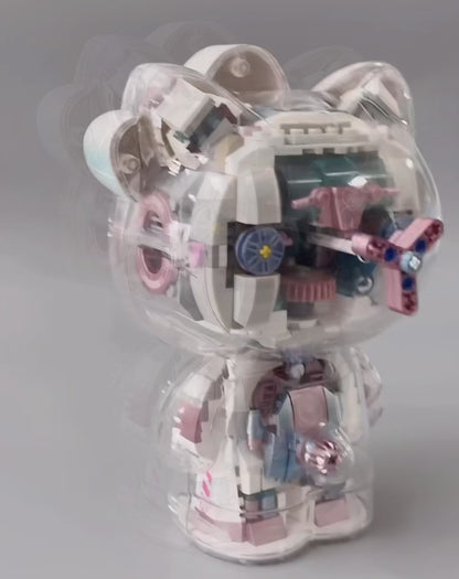 Bloques de construcción semimecánicos TOPTOY LIMITADOS (Sanrio) Hello Kitty Pink Ver.
